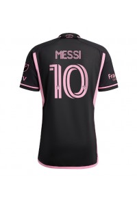 Inter Miami Lionel Messi #10 Fotballdrakt Borte Klær 2024-25 Korte ermer